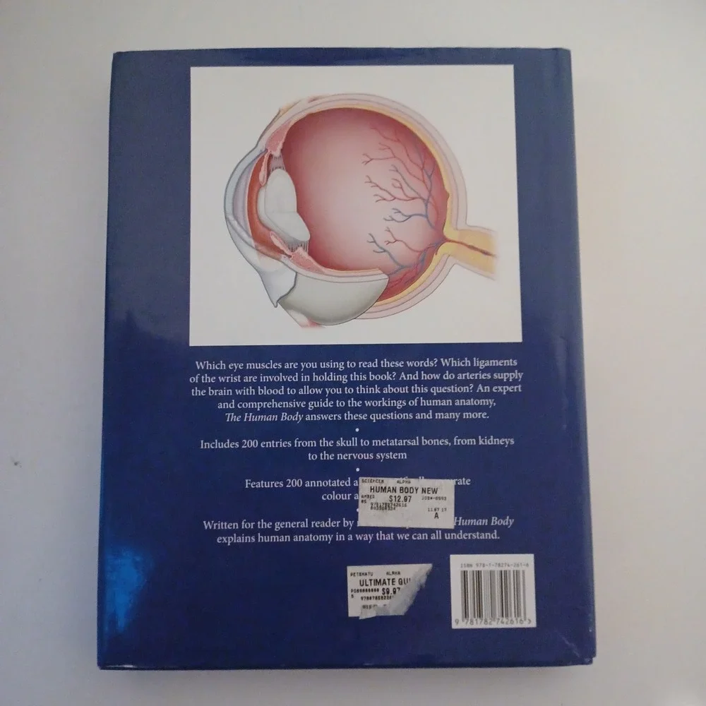 The Human Body - Hardcover By Professor Peter Abrahams - Like New 2015